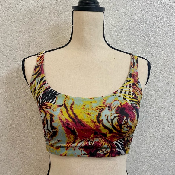 Onzie Bengal Tiger Leggings & Sports Bra Matching Set - Picture 11 of 14